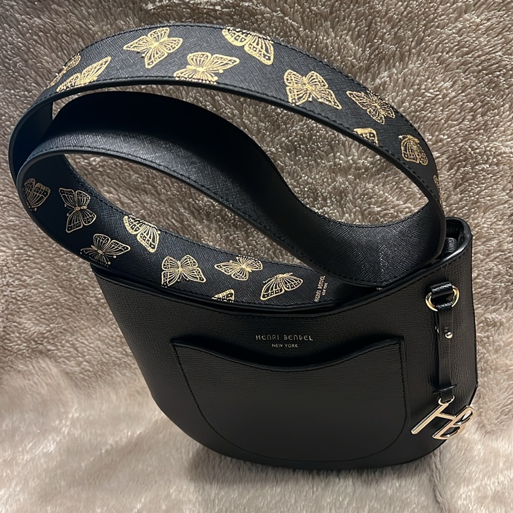 HENRI BENDEL West 57th Mini Crossbody Hobo - Picture 3 of 17